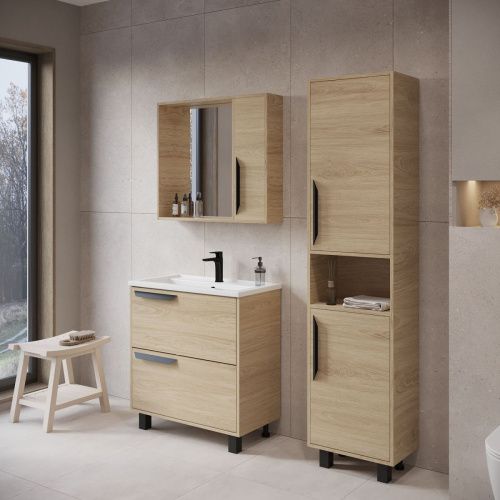 Шкаф-пенал Viant КЕЛЬН VKEL450SD-PEN 50х180 напольный цвет бежевый - фото 5