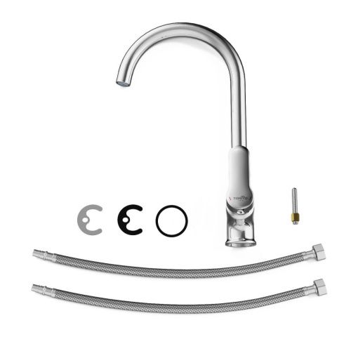 Смеситель для кухни Tokito KANDA TOK-KAN-1013 на мойку хром - фото 3