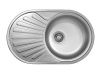 Кухонная мойка Ukinox Фаворит FAP770.480 -GT8K 1R 75х50 цвет хром поверхность полированная