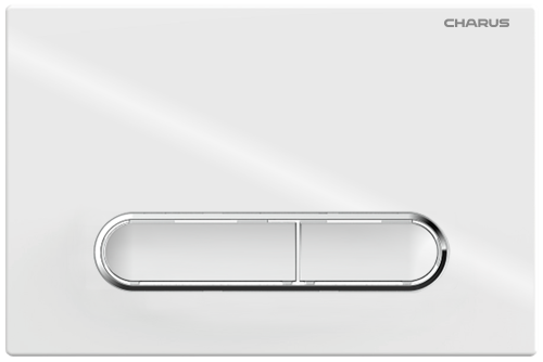 Клавиша смыва механическая CHARUS Magnus FP.340.11.01 цвет белый