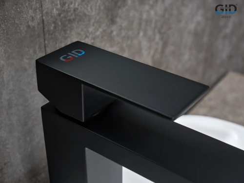 Смеситель Gid Cascada SS979BMK на раковину черный - фото 4