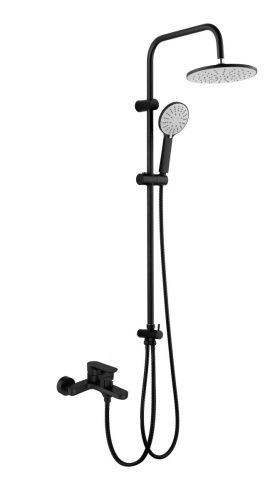 Душевая стойка Agger Gorgeous A0293544 настенная цвет черный - фото 2