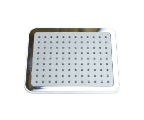 Верхний душ Bronze de Luxe QUADRO 1916 белый/хром - фото 2