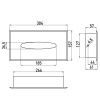 Бокс для салфеток Emco System2 3557 001 00