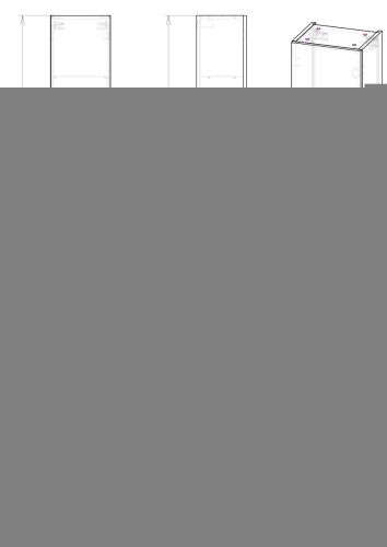 Шкаф-пенал Grossman Кросс 303006 30х120 подвесной цвет серый - фото 4