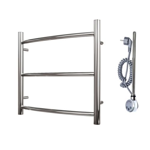 Полотенцесушитель электрический Point Афина PN04155E 55х50 хром - фото 4