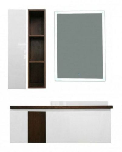 Тумба с раковиной Эстет Malibu ФР-00007127 140х50 подвесная цвет белый - фото 4