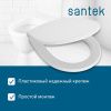 Крышка сиденье для унитаза Santek Уно 1WH501618