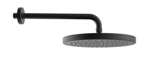 Верхний душ Bossini ELIOS H19412G.073 25х40 черный