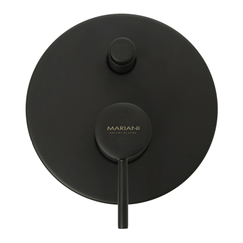 Смеситель для душа Mariani Next B14173NS встраиваемый в стену черный - фото 3