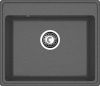 Кухонная мойка Granfest Vertex V-580 графит 60х50 цвет серый поверхность матовая