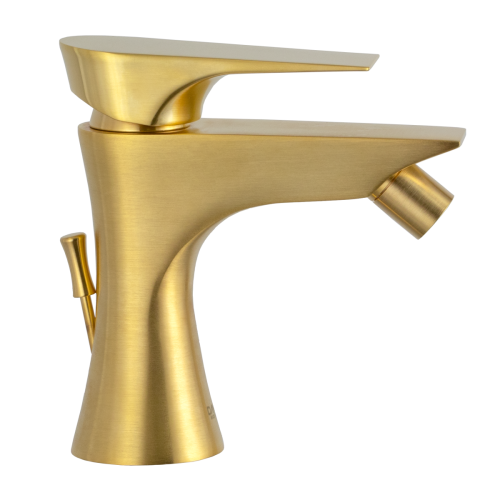 Смеситель Daniel Diva DV604DP на биде золото - фото 2