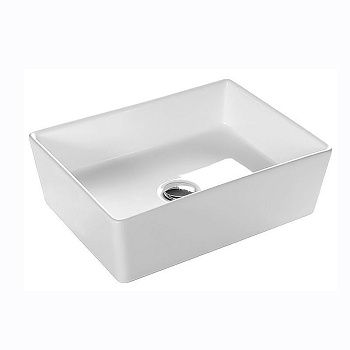 Раковина из сантехнического фаянса Hatria HAPPY HOUR Y1VH01 50х40 накладная цвет белый