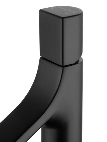 Смеситель Wonzon & Woghand The one WW-H010-MB на раковину черный - фото 4