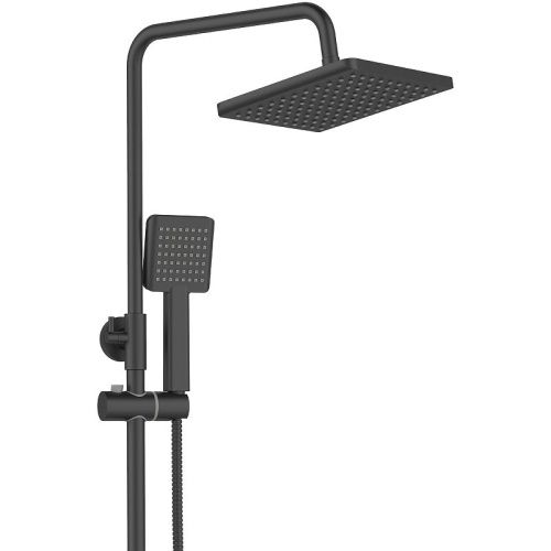 Душевая стойка Agger Brilliant A0394444 настенная цвет черный - фото 3