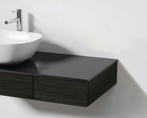 Столешница Vitra Origin 65860 90х50 накладная цвет черный - фото 2