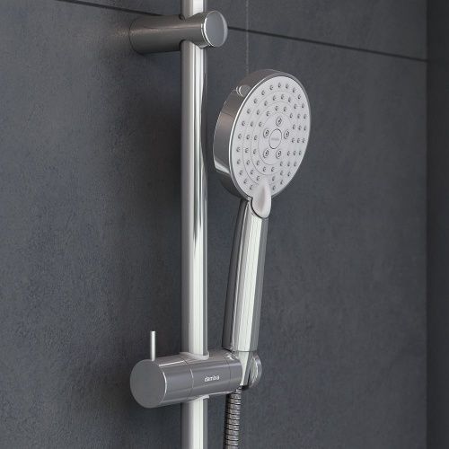 Душевой гарнитур Damixa Origin One 918100000 настенный хром/серый