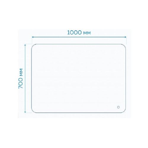 Зеркало с подсветкой Maretti Florenza FL1410070P34EL 100х70 подвесное - фото 3