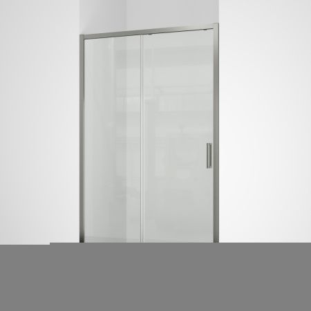 Душевая дверь Wasserkraft Tauber 64S 64S13 110х200 стекло прозрачное профиль никель