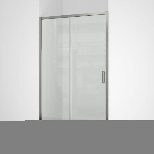 Душевая дверь Wasserkraft Tauber 64S 64S13 110х200 стекло прозрачное профиль никель - фото 2