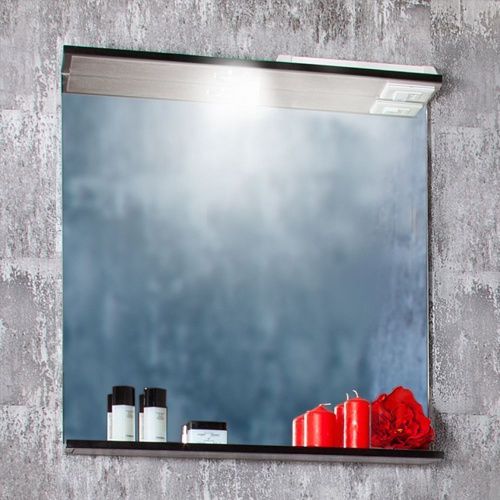 Зеркало с подсветкой Бриклаер Лофт 4627125413339 60х70 подвесное - фото 2