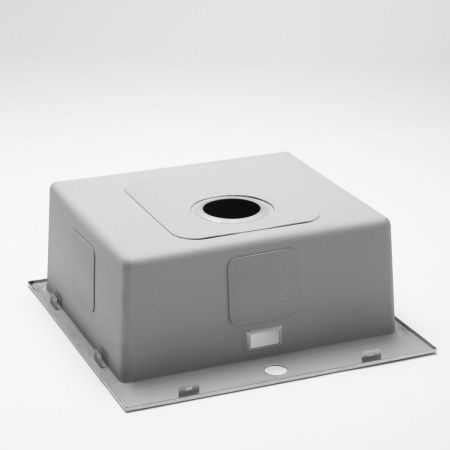 Кухонная мойка Grandex Aqua ELEGANCE 50 400331 50х50 цвет серый поверхность матовая