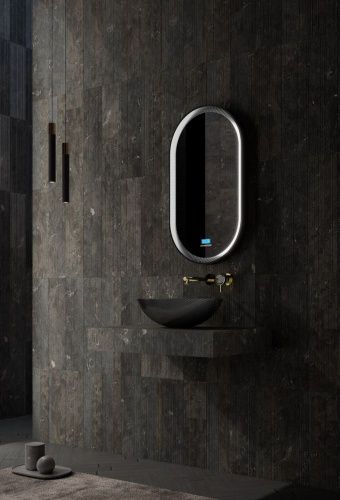 Раковина карбоновая Abber KARBON AK2042 50х40 накладная цвет черный без отверстий под смеситель - фото 3