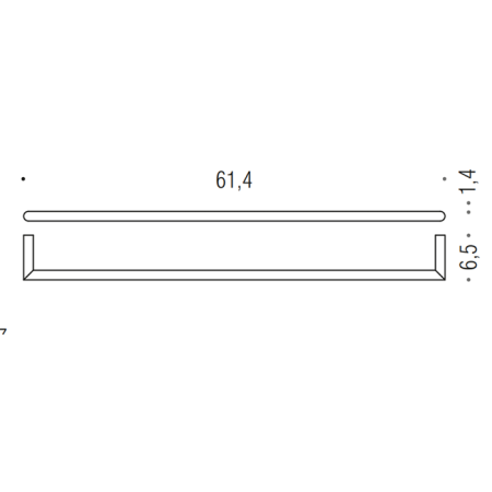 Полотенцедержатель Colombo Mini B4011.CR