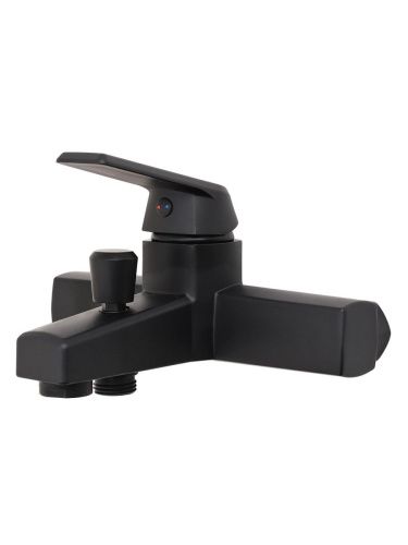 Душевой набор OneLife  P02-511b настенный  черный - фото 5