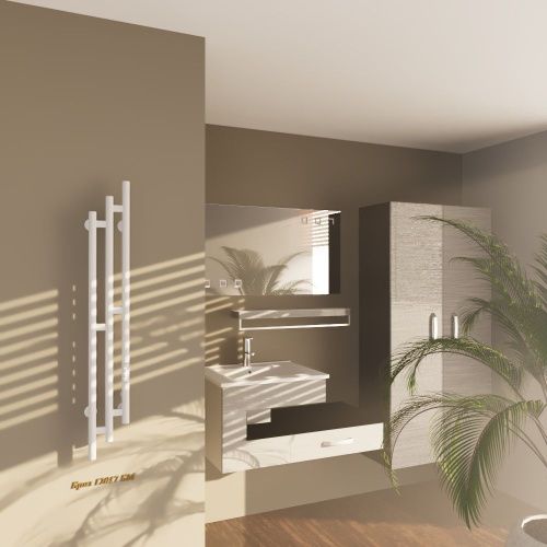 Полотенцесушитель электрический Altasan Бриз Бриз12017БМ 15х120 белый - фото 2