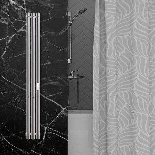 Полотенцесушитель электрический Indigo Style 3 LSE120-13Rt 15х120 хром - фото 5