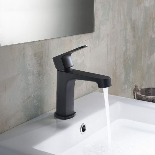 Комплект смесителей Aquatek ОБЕРОН AQ1230MB черный - фото 5