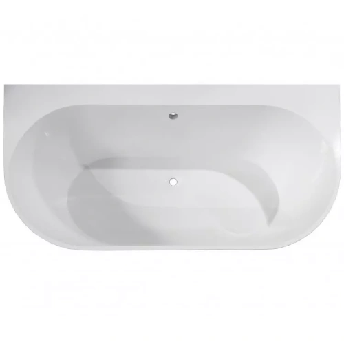 Ванна из литьевго мрамора Taliente Nemi a parete NE17085 a parete 170х85 пристенная овальная без ножек и каркаса - фото 5