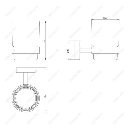 Стакан Melana 867010