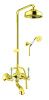 Душевая стойка Fiore 08OO0615 настенная цвет золото