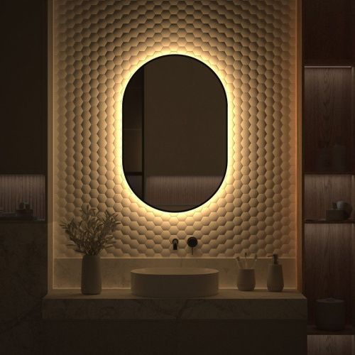 Зеркало с подсветкой Defesto AURA DF 2935 60х90 подвесное - фото 5