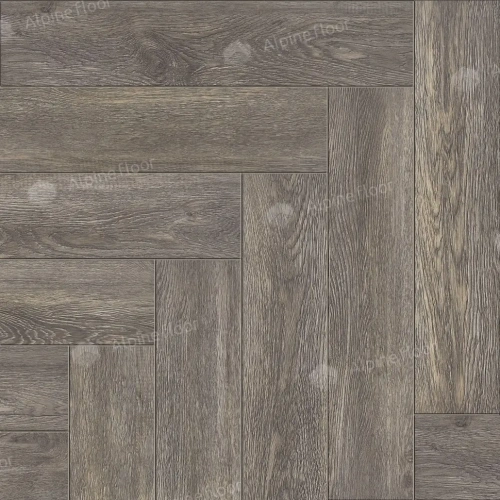 SPC ламинат Alpine Floor Parquet Light ECO 13-8 MC Венге Грей толщина 0.4 см 43 класс 600х125 - фото 4