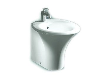 Биде напольное Hatria SCULTURE YR4201 цвет белый