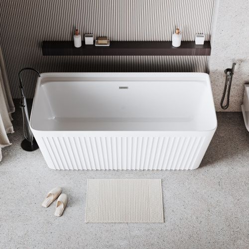 Ванна акриловая Grossman Cristal GR-28041 160х75 отдельностоящая прямоугольная с каркасом - фото 5