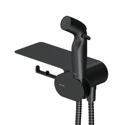 Гигиенический душ со смесителем Am.Pm Like F0202622 черный - фото 2