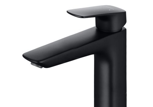 Смеситель Aquatek ВЕГА AQ1004MB на раковину черный - фото 2