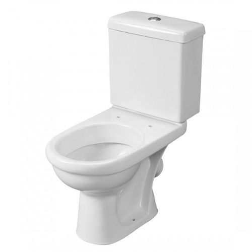 Унитаз-компакт напольный с бачком Santeri Визит 1P4053S0000BF белый с сиденьем каскадный смыв - фото 3