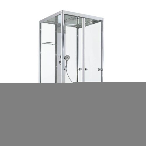 Душевая кабина AvaCan Z Z1910 100х100 квадратная с крышей ориентация универсальная - фото 3