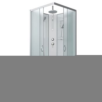 Душевая кабина Niagara Classic 11011423BKT 90х90 квадратная без крыши ориентация универсальная