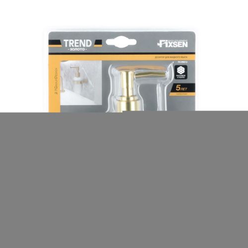 Дозатор жидкого мыла Fixsen Trend gold FX-99012 - фото 2