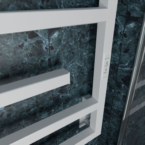 Полотенцесушитель электрический Altasan ЛабиринтПроф ЛабиринтПроф5кр8050БМ 55х80 белый - фото 4