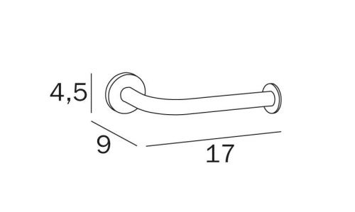 Бумагодержатель Inda ONE A24250CR - фото 4