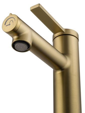 Смеситель Wonzon & Woghand WW-H1017-BG на раковину золото