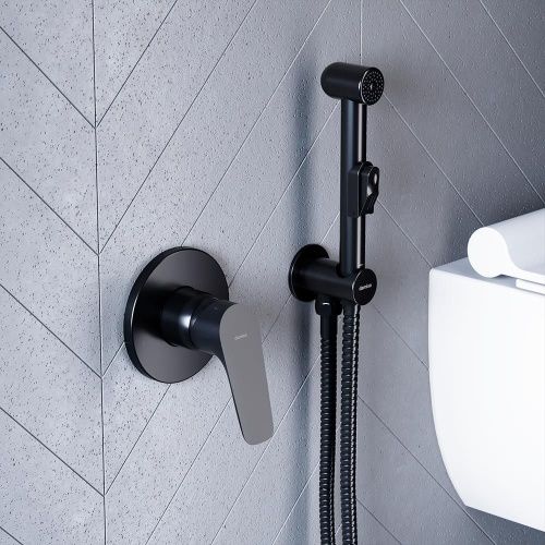 Смеситель для душа Damixa Jupiter 777500300 настенный черный - фото 3