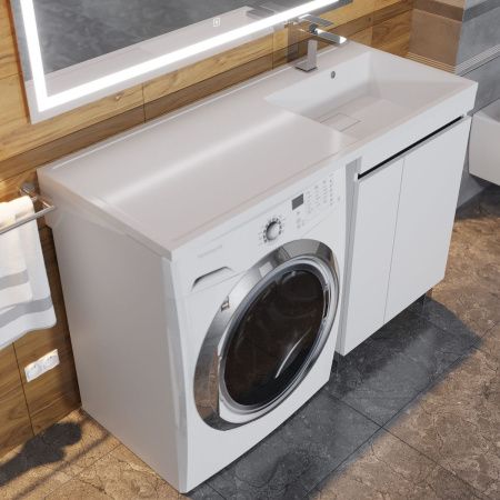 Тумба под раковину Uperwood Magenta 5930205157 60х50 напольная цвет белый